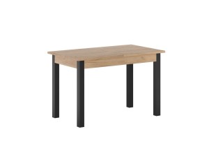 Stół Prostokątny Rozkładany ATLAS 120-160 cm Dąb Craft Nowoczesny