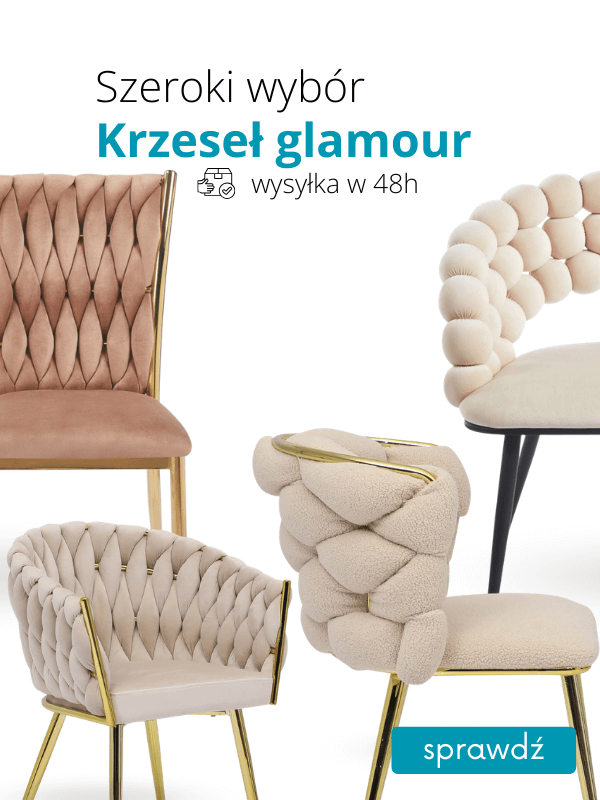 Krzesła glamour Ptak Meble
